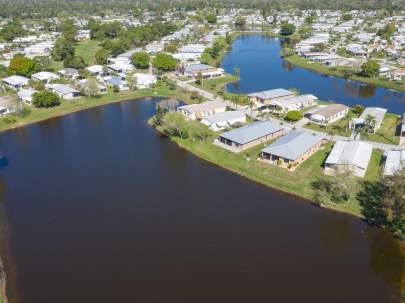 Spanish Lakes Country Club Village aerial view