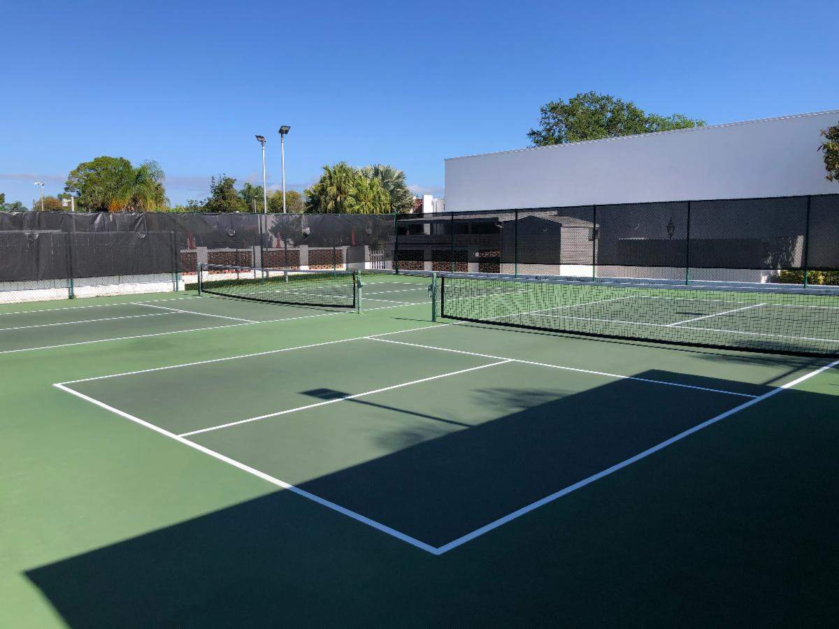 Dedicated pickleball courts at Spanish Lakes Country Club